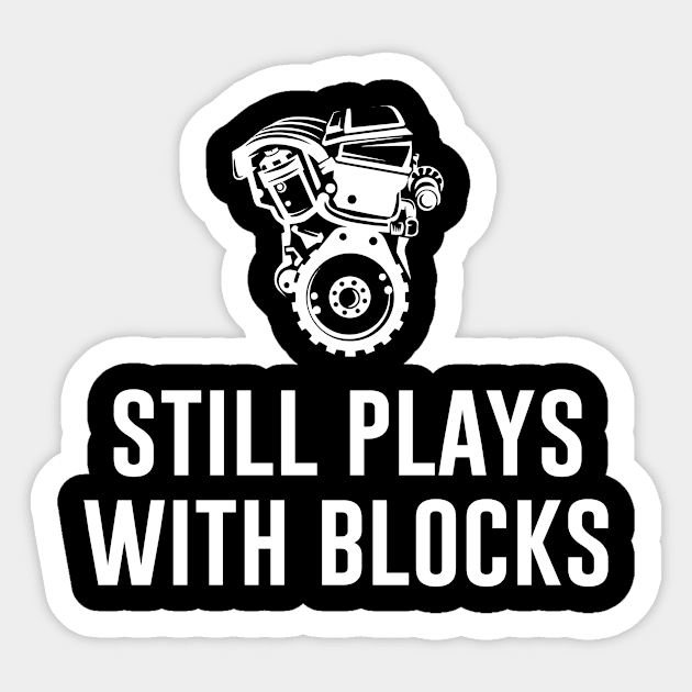 Still Plays With Blocks Sticker by aniza